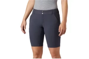 Columbia Saturday Trail Long Short 1579881419, Damskie, Granatowe, spodenki, nylon, rozmiar: 40