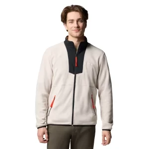 Columbia Sequoia Grove Full Zip Fleece 2095891277, Męskie, Beżowe, polary, poliester, rozmiar: L