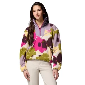 Columbia Sequoia Grove Printed Half Zip Fleece 2136204538, Damskie, Wielokolorowe, polary, poliester, rozmiar: L