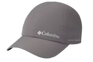 Columbia Silver Ridge III Ball Cap 1840071023, Męskie, Szare, czapki z daszkiem, nylon, rozmiar: One size