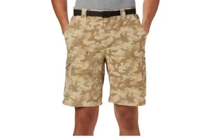 Columbia Silver Ridge Printed Cargo Short 1587033160, Męskie, Brązowe, spodenki, nylon, rozmiar: 30