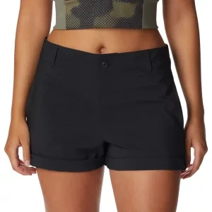 Columbia Silver Ridge Utility Short 2037206010, Damskie, Czarne, spodenki, poliester, rozmiar: 36
