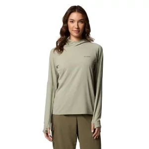 Columbia Skien Valley Hoodie 2123293348, Damskie, Zielone, bluzy, bawełna, rozmiar: L