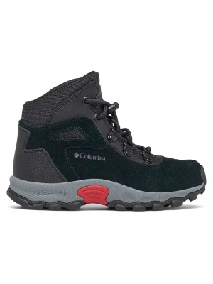 Columbia Skórzane botki "Youth Newton Ridge Amped" w kolorze czarno-czerwonym rozmiar: 29