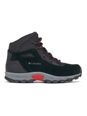 Columbia Skórzane botki "Youth Newton Ridge Amped" w kolorze czarno-czerwonym rozmiar: 34