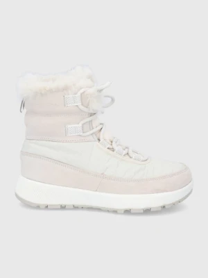Columbia Śniegowce SLOPESIDE PEAK LUXE kolor kremowy 1979551