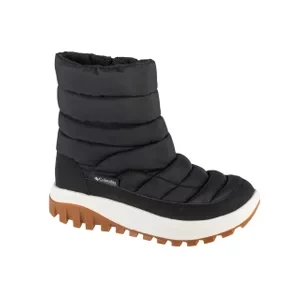 Columbia Snowtrot Mid 2075111010, Damskie, Czarne, buty zimowe, nylon, rozmiar: 37