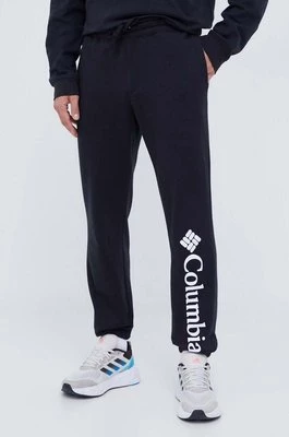 Columbia spodnie dresowe Trek kolor czarny z nadrukiem 1957944