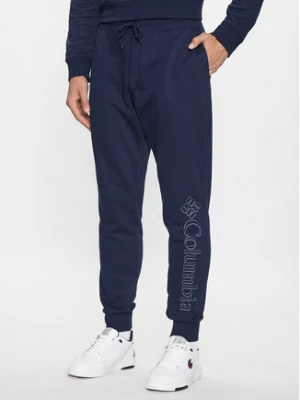 Columbia Spodnie dresowe M CSC Logo™ Fleece Jogger II Niebieski Regular Fit