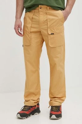 Columbia spodnie Landroamer Cargo męskie kolor żółty proste 2076041