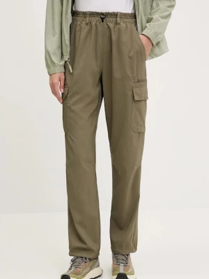 Columbia spodnie outdoorowe Skien Valley kolor zielony 2119143