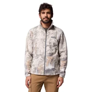 Columbia Steens Mountain Printed Jacket 1478231030, Męskie, Szare, polary, poliester, rozmiar: L