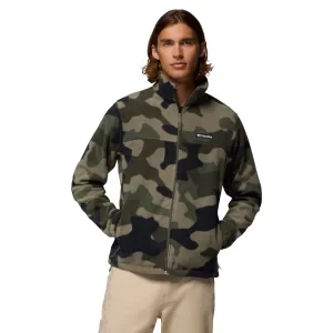 Columbia Steens Mountain Printed Jacket 1478231396, Męskie, Zielone, polary, poliester, rozmiar: L