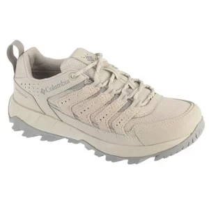 Columbia Strata Trail Low WP 2078551083, Damskie, Szare, buty trekkingowe, skóra zamszowa, rozmiar: 36,5