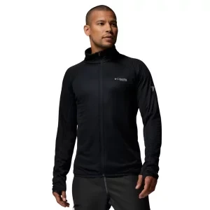 Columbia Summit Step FZ Fleece 2157213010, Męskie, Czarne, polary, poliester, rozmiar: L