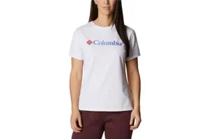 Columbia Sun Trek W Graphic Tee 1931753101, Damskie, Białe, t-shirty, poliester, rozmiar: M