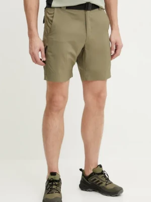 Columbia szorty outdoorowe Silver Ridge kolor zielony 2030753
