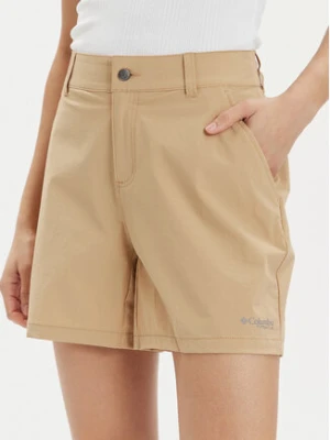 Columbia Szorty sportowe Summit Valley™ Short 2072494 Beżowy Active Fit