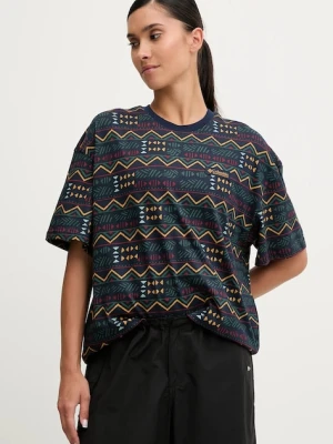 Columbia t-shirt bawełniany damski kolor granatowy 2135251