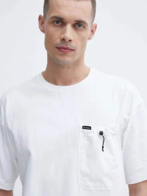 Columbia t-shirt bawełniany Landroamer biały