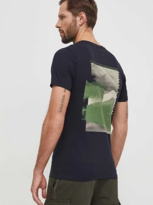 Columbia t-shirt bawełniany Rapid Ridge kolor czarny z nadrukiem 1934824
