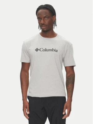 Columbia T-Shirt CSC Basic Logo EM2180 Szary Regular Fit