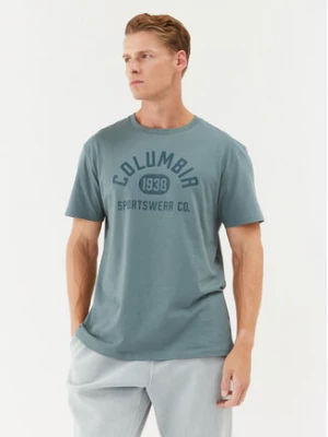 Columbia T-Shirt CSC Basic Logo™ Short Sleeve Zielony Regular Fit