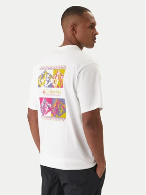 Columbia T-Shirt CSC™ Heavyweight Iconic 2155061 Biały Relaxed Fit