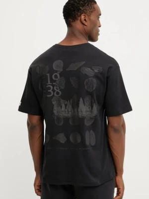 Columbia t-shirt CSC Heritage męski kolor czarny z nadrukiem 2090871