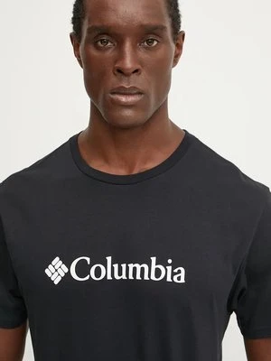 Columbia T-shirt męski kolor czarny z nadrukiem 1680053.-835