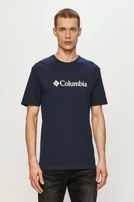 Columbia t-shirt męski kolor granatowy 1680053-014
