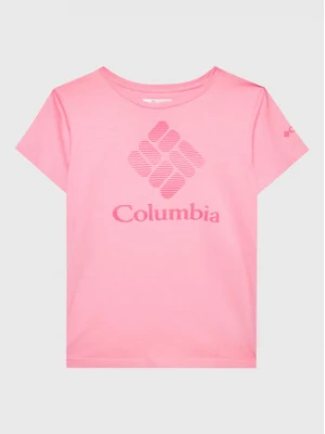 Columbia T-Shirt Mission Lake 1989791 Różowy Regular Fit