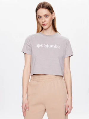 Columbia T-Shirt North Casades 1930051 Szary Cropped Fit