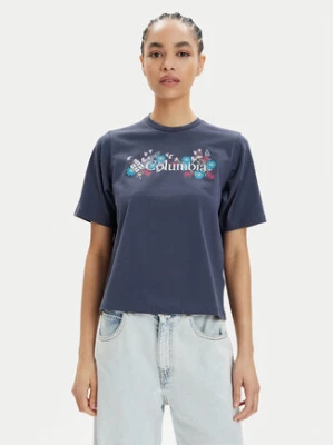 Columbia T-Shirt North Cascades™ 1992085 Niebieski Relaxed Fit