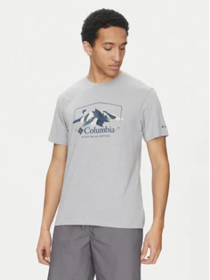 Columbia T-Shirt Path Lake™ II Graphic 1934814 Szary Regular Fit