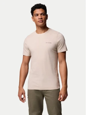 Columbia T-Shirt Rapid Ridge 1934824 Beżowy Regular Fit
