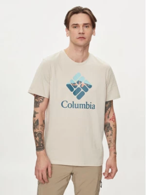 Columbia T-Shirt Rapid Ridge Graphic 1888813 Brązowy Regular Fit