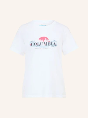 Columbia T-Shirt Rolling Bend™ weiss BIAŁY