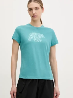 Columbia t-shirt Ruby Springs damski kolor zielony 2120061