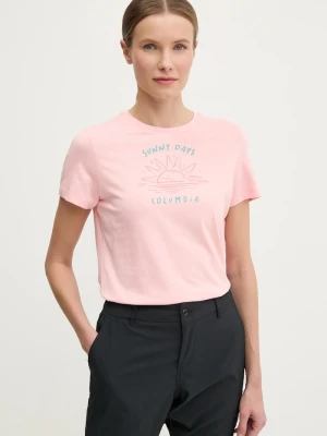 Columbia t-shirt Ruby Springs różowy