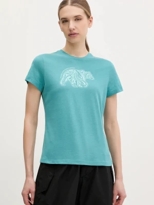 Columbia t-shirt Ruby Springs turkusowy