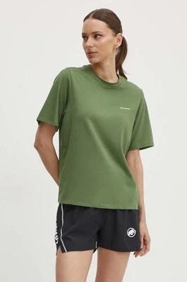 Columbia t-shirt sportowy Alpine Way II Graphic kolor zielony 2074692