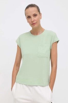 Columbia t-shirt sportowy Boundless Trek kolor zielony 2033481