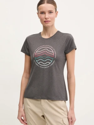 Columbia t-shirt sportowy Sloan Ridge szary