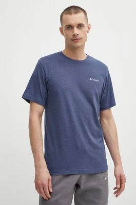 Columbia t-shirt sportowy Thistletown Hills kolor niebieski gładki 1990751