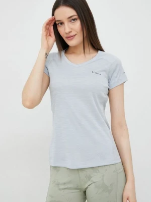 Columbia t-shirt sportowy Zero Rules Zero Rules kolor szary 1533571