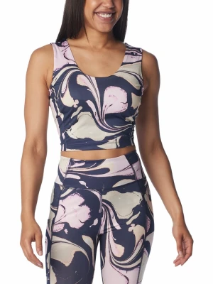 Columbia Top sportowy "Boundless Trek™" w kolorze antracytowo-beżowym rozmiar: M