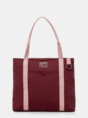 Columbia torebka kolor bordowy 2140771