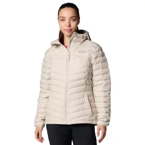 Columbia Westridge Hooded Down Jacket 2051265279, Damskie, Beżowe, kurtki, poliester, rozmiar: L