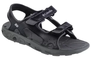 Columbia Youth Techsun Vent Sandal 1594631010, Dla chłopca, Czarne, sandały, tkanina, rozmiar: 33